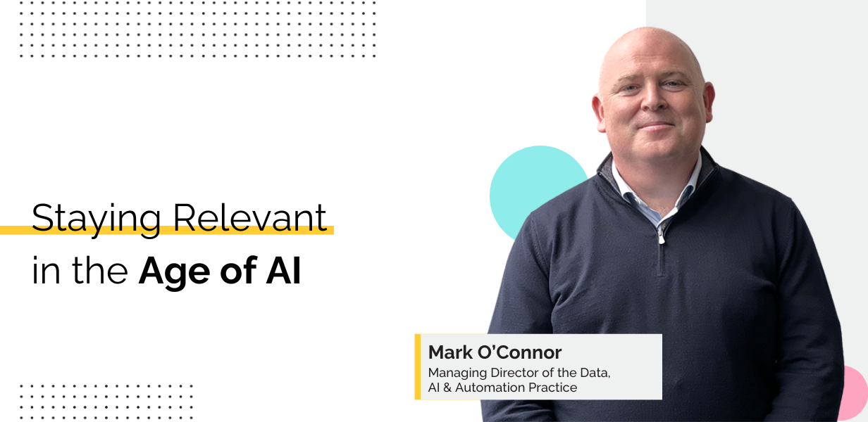 Staying relevant in the age of AI article without logo